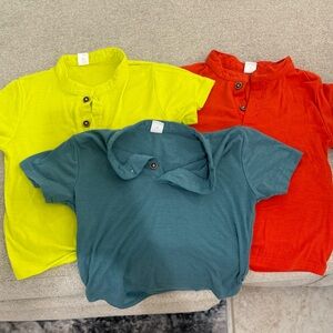 Set of Three Colorful Shirts 4T
